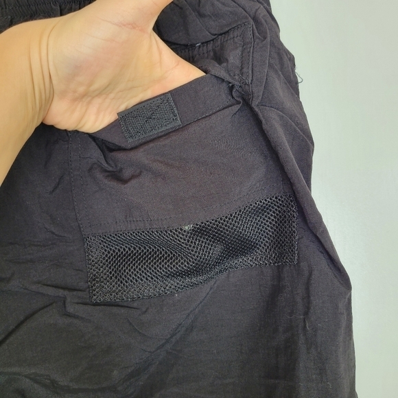 Vintage Speedo Swimming Trunks Black Size Mens Medium Swim Nautical - Picture 7 of 13